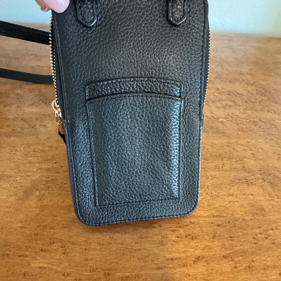 Kate Spade Black Leather Mini Crossbody Bag - Picture 5 of 7